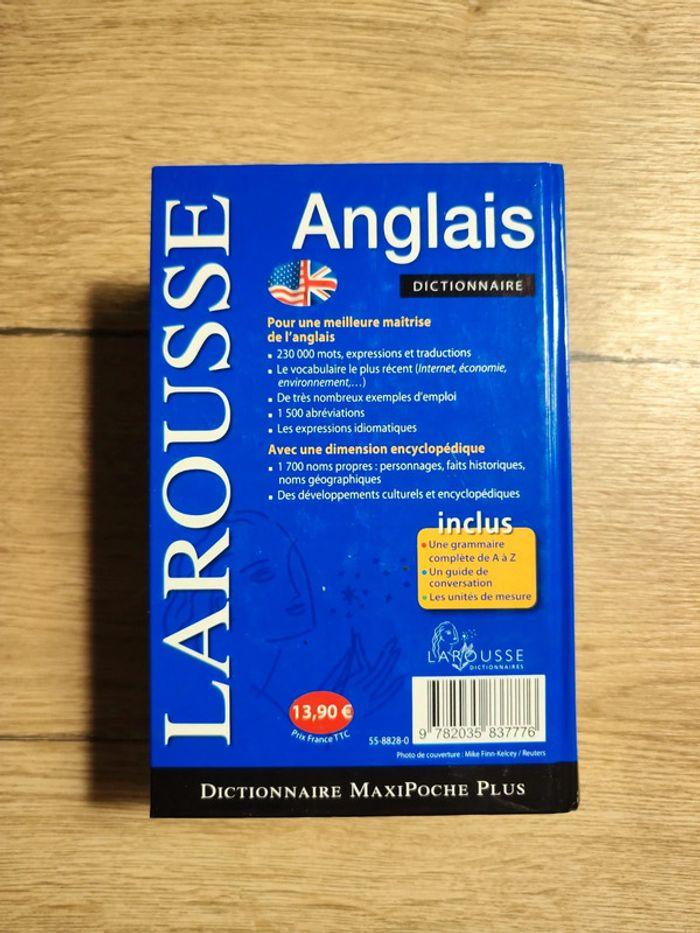 Dictionnaire anglais - photo numéro 3