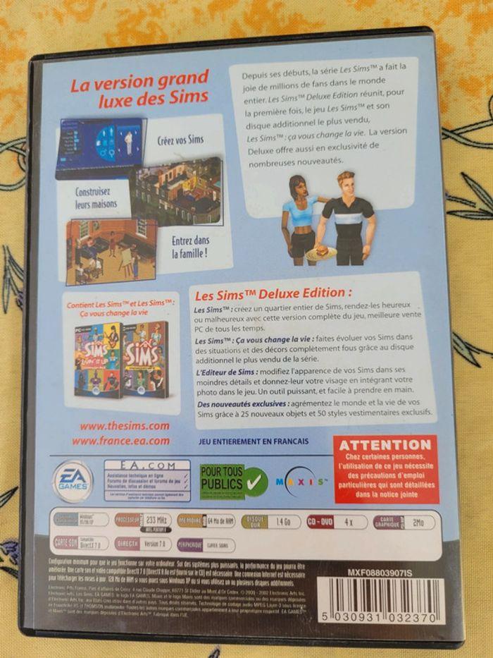 Jeu pc les SIMS Deluxe édition - photo numéro 2