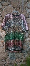 Robe à sequins