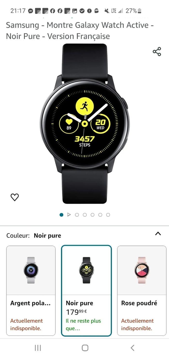 Montre Connecté SAMSUNG Galaxy active. - photo numéro 2