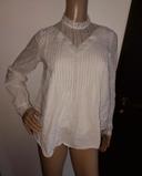 Blouse Pimkie (blanc), XS / 34 / 6