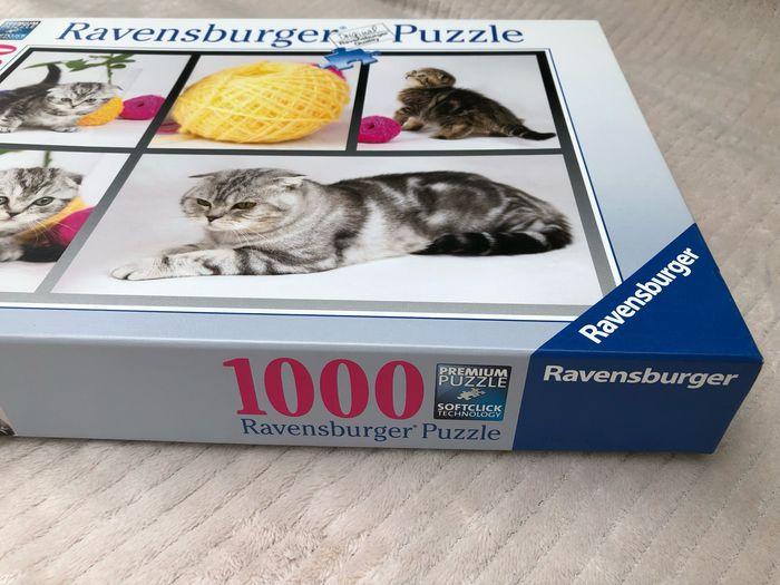 Puzzle - thème chat- 1000 pièces - Ravensburger - photo numéro 3