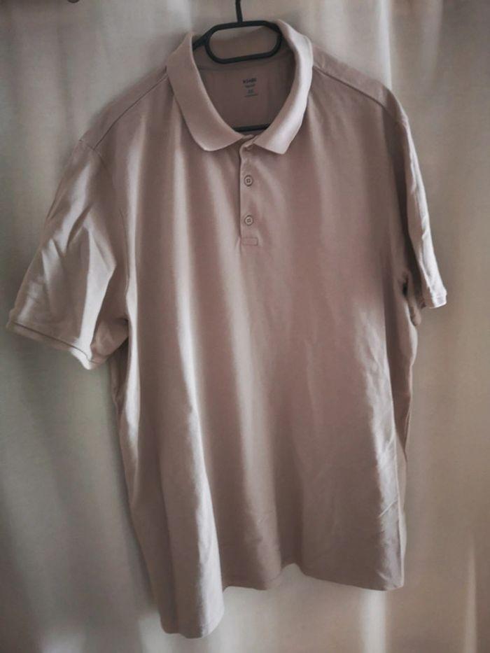 Polo homme beige - photo numéro 1