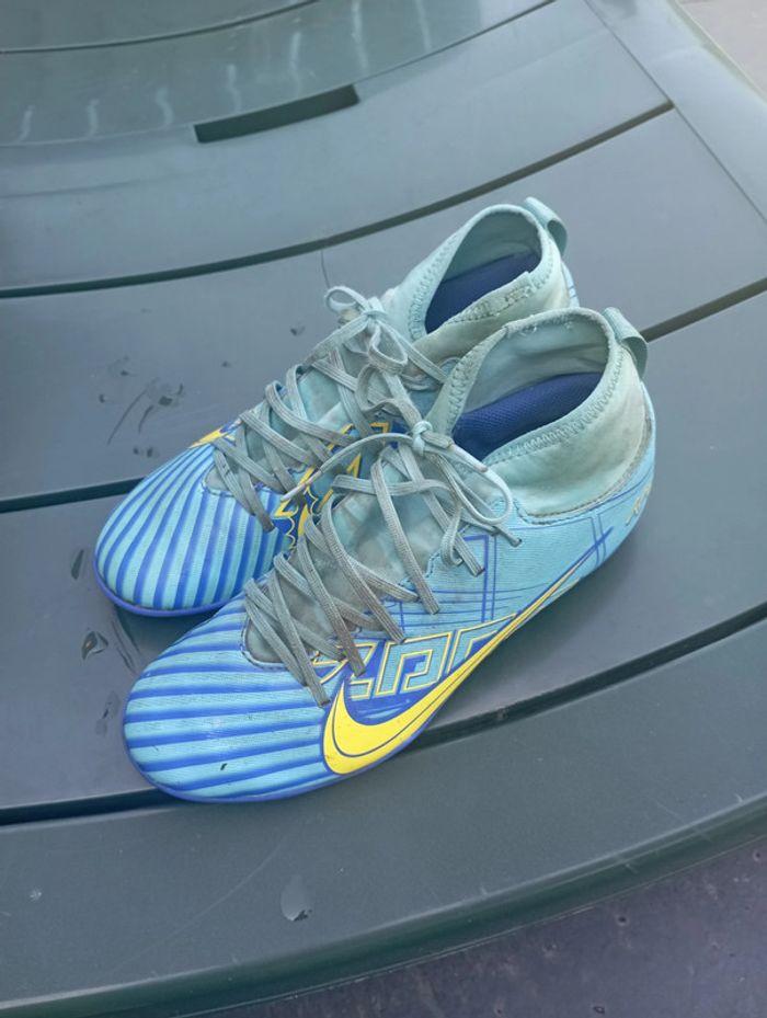 Crampons Nike Mercurial superfly 9 club KM 38,5 - photo numéro 4