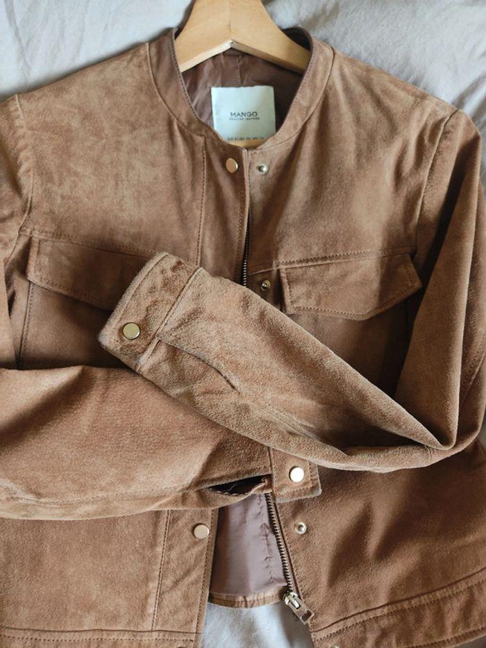 Veste 100% cuir • Mango • Taille S - photo numéro 8