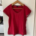 T-shirt rouge Tex Sport