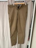 Pantalon homme chino marron pull & bear taille 42