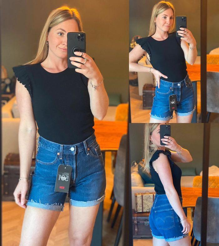 Short en jean 501 Levi’s taille 34 - photo numéro 4