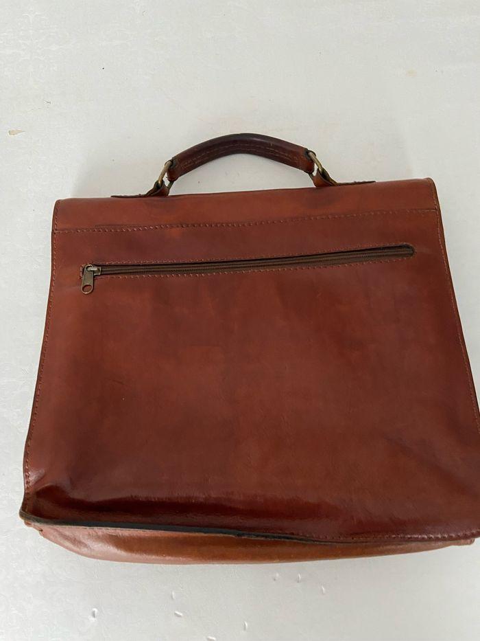 Sac cartable genuine leather the light - photo numéro 2