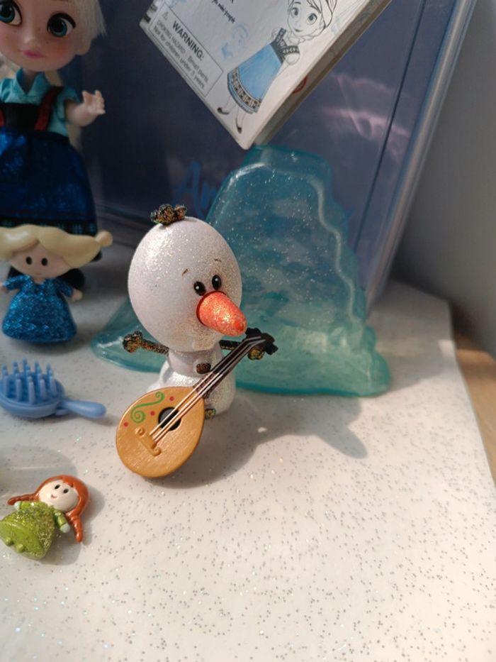 Princesse Disney Frozen Olaf reine neige Elsa Anna little animator animator's poupée doll small - photo numéro 2