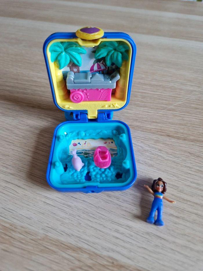 Polly pocket porte clé thème surf - photo numéro 2