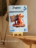 Affiche d’anniversaire