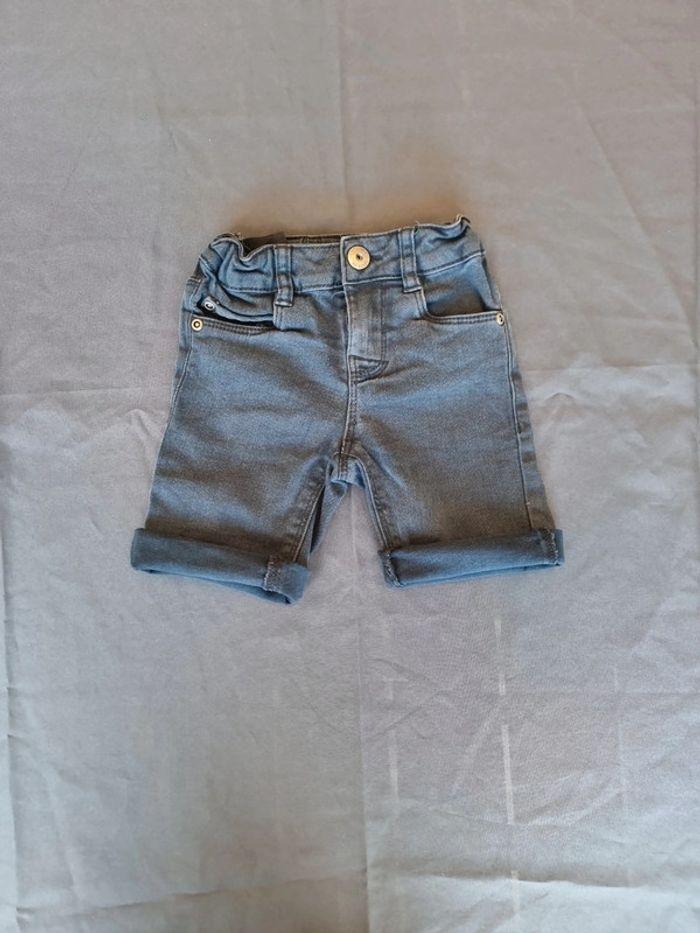 Short jeans 2ans bleu - photo numéro 1