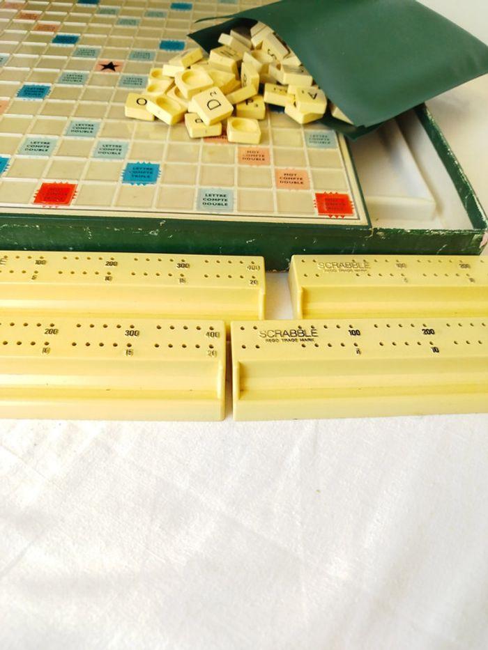 Jeu de société plateau lettres familial et éducatif Scrabble de luxe haubourdin spear’s games - photo numéro 3