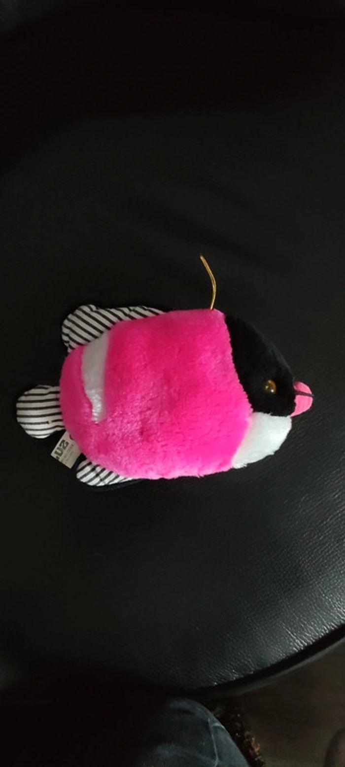 Peluche poisson rose - photo numéro 4