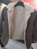 Manteau fourré sherpa t6