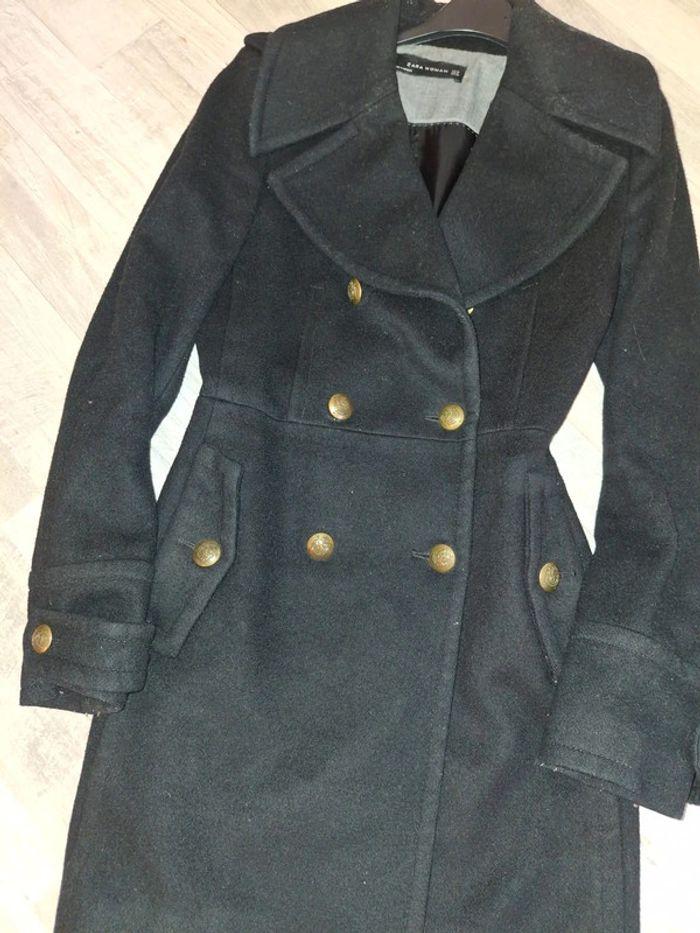 Manteau noir Zara - photo numéro 3