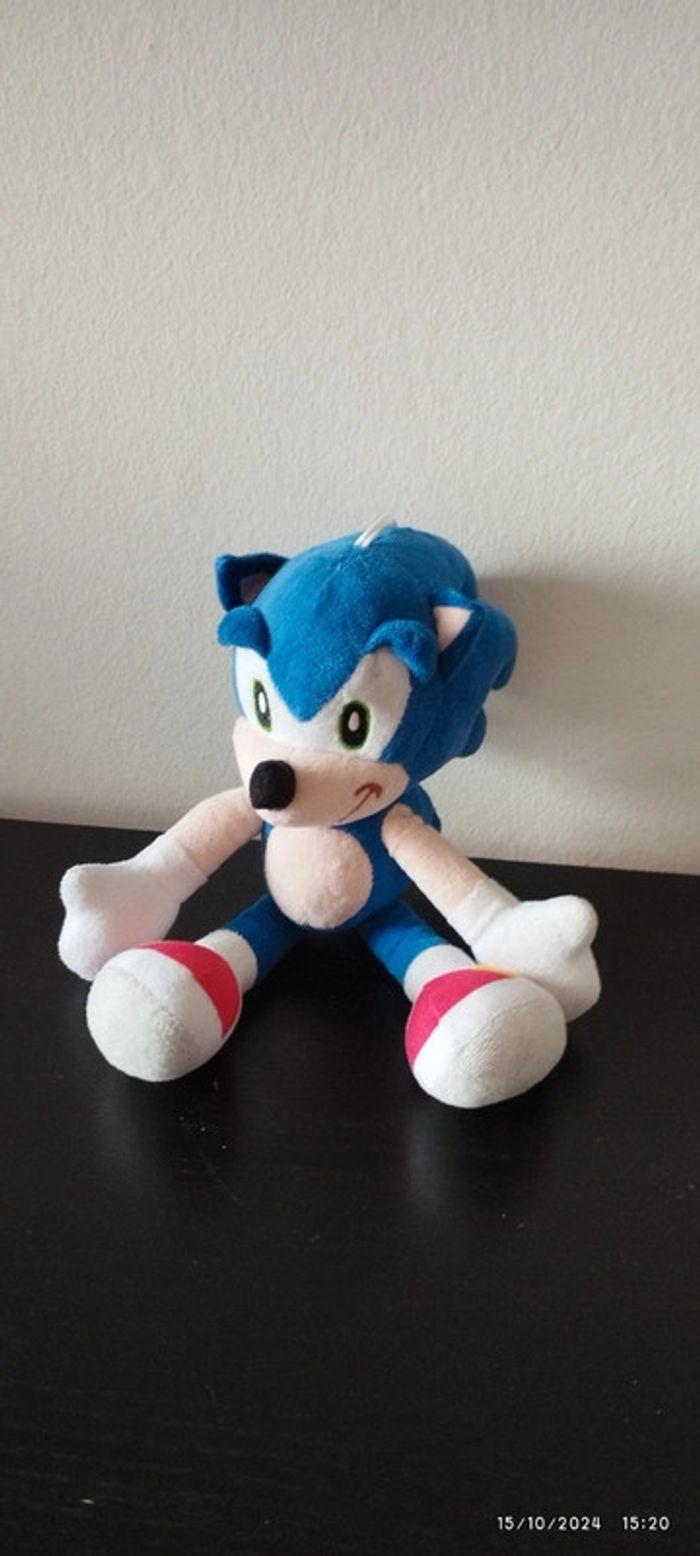 Sonic peluche - photo numéro 1