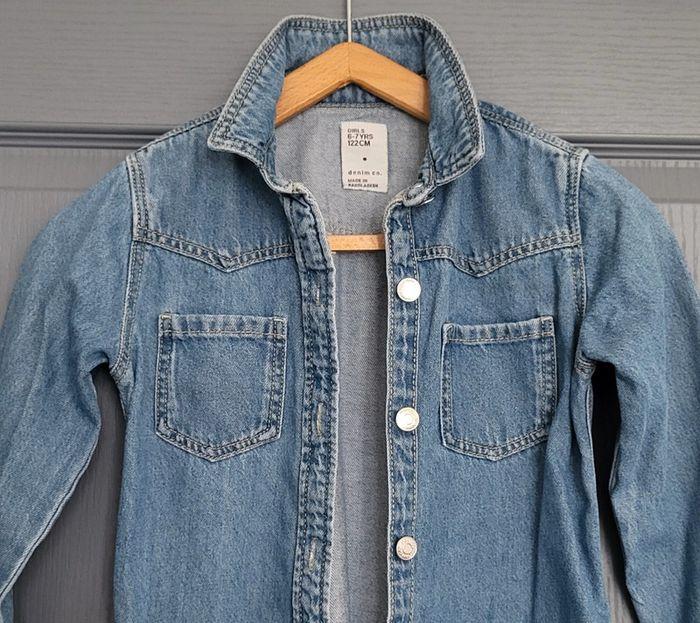 Veste longue en jean 6/7ans Denim Co - photo numéro 3