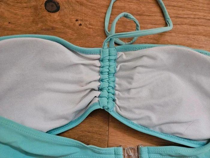 Maillot de bain 2 pièces turquoise Gémo 44/46 - photo numéro 6