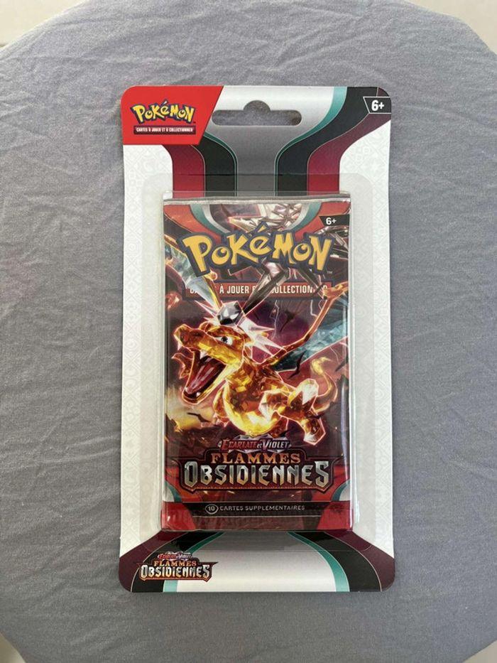 Booster Pokémon dracaufeu flammes obsidiennes