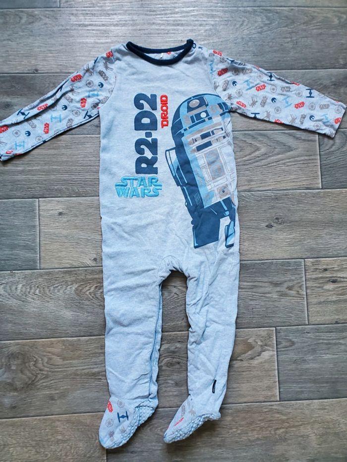 Pyjama coton taille 12 mois bon état Star Wars - photo numéro 1