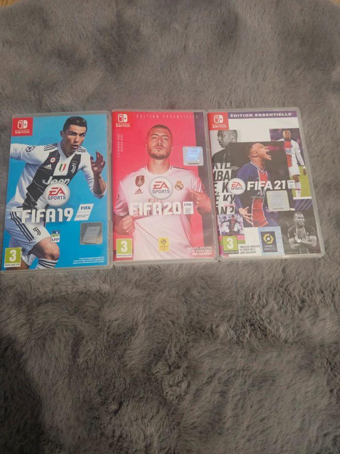 Lot de 3 jeux switch fifa - photo numéro 2