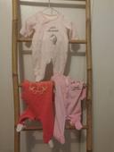 Lot de 3 pijamas filles