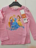 T-shirt manches longues Princesses 5 ans