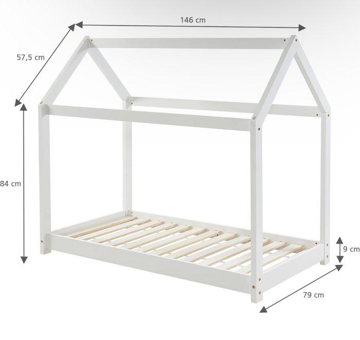 Lit cabane montessori 70x140 - photo numéro 2