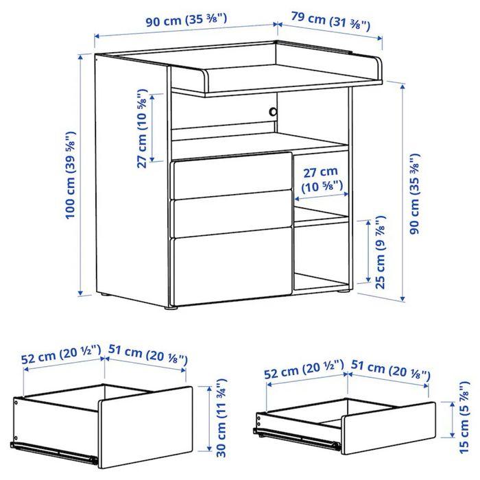 Table à langer IKEA