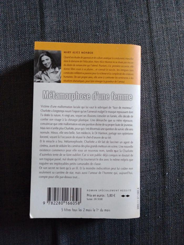 Livre "Métamorphose d'une femme" - photo numéro 2