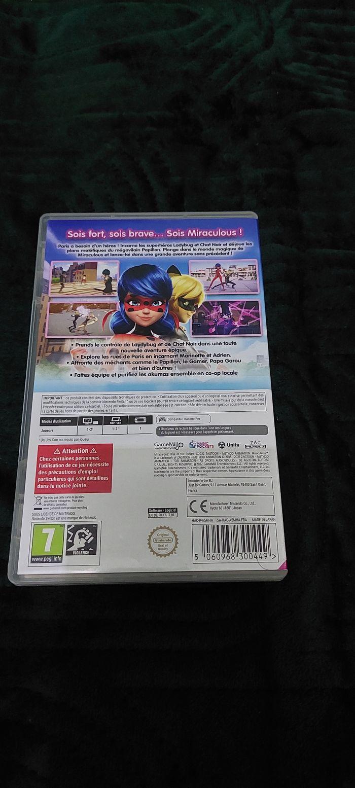 Jeux nintendo switch miraculous - photo numéro 2