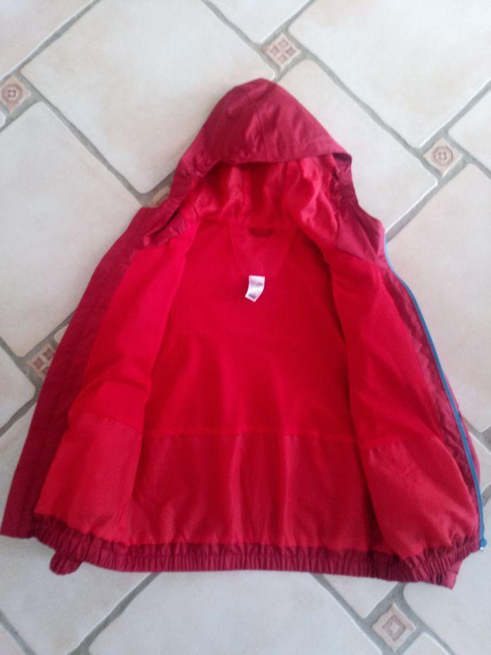 Veste coupe vent rouge - photo numéro 2