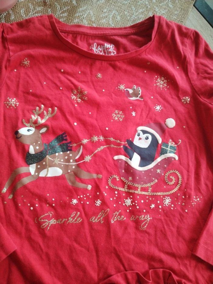 Tee shirt de Noël 7 ans - photo numéro 1