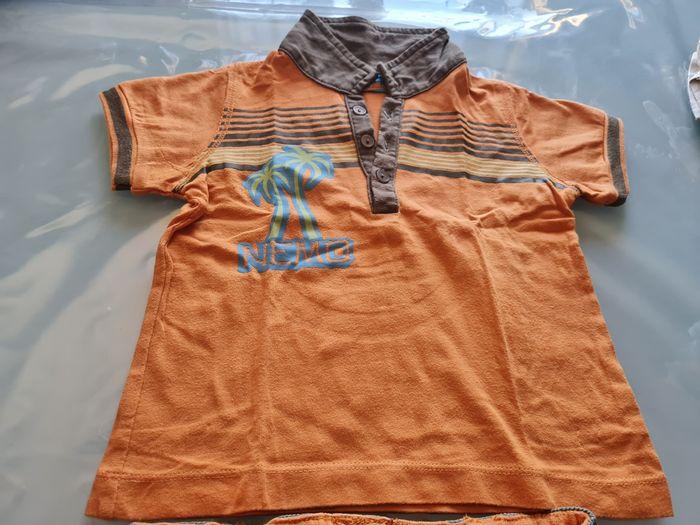 Ensemble Tee-shirt/polo/1 short nemo disney orchestra 2 ans - photo numéro 6