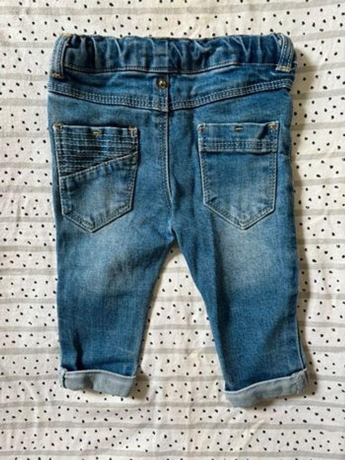 Pantalon jeans slim bébé garçon taille 3 mois ! - photo numéro 2