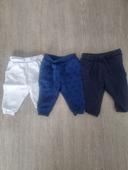 Lot de 3 joggings bébé 6mois