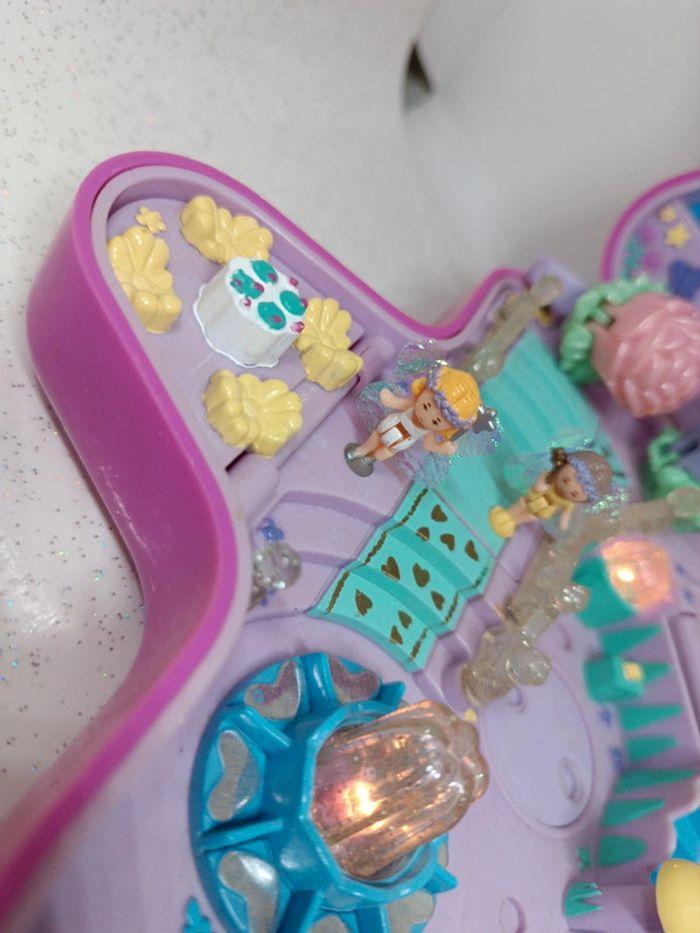 Polly pocket bluebird étoile grande fushia fée fairy ring bague tulipe rose flower fleur fairylight - photo numéro 3