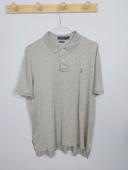 Polo Ralph Lauren Gris Chiné Taille L Homme Logo Brodé multicolore