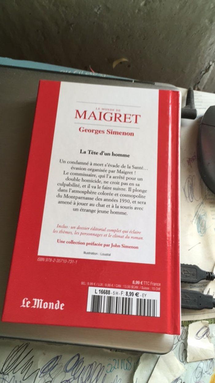 Lot 4 livres Maigret de Georges Simenon - photo numéro 12