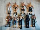 Lot de 9 catcheurs WWE