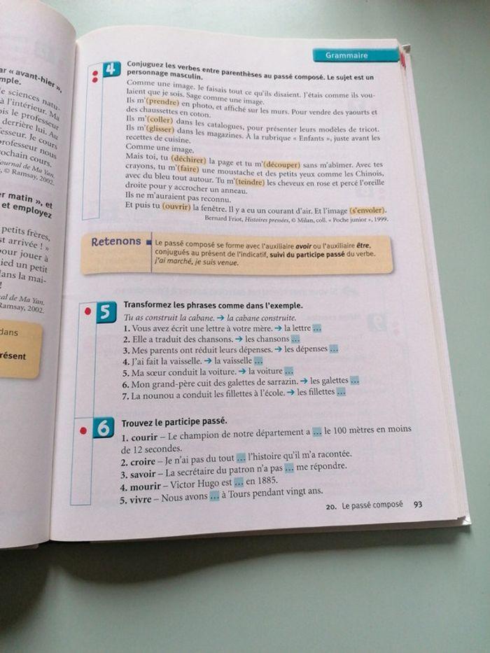 Grammaire et activités 6ème - photo numéro 6