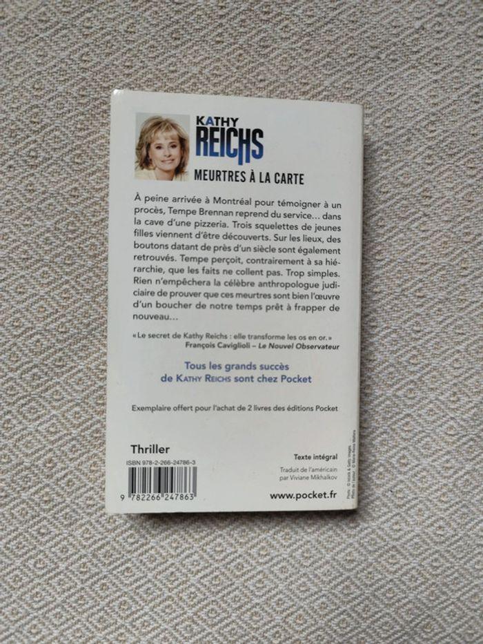 Meurtre à la carte - Kathy Reichs - photo numéro 2