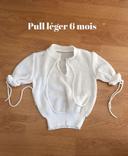 Pull léger 6 mois