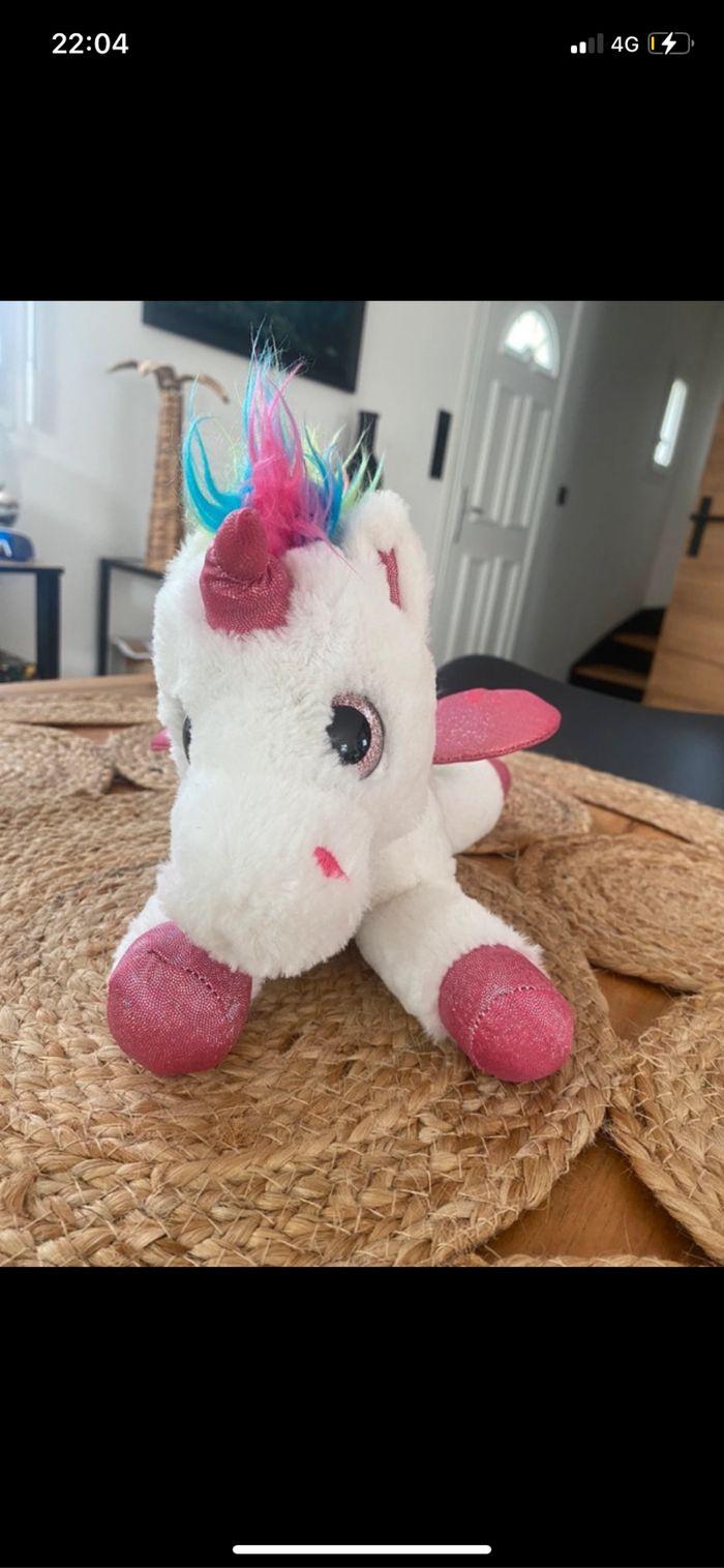 Peluche licorne - photo numéro 2