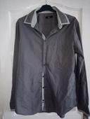 Chemise grise foncée Celio xl tbe