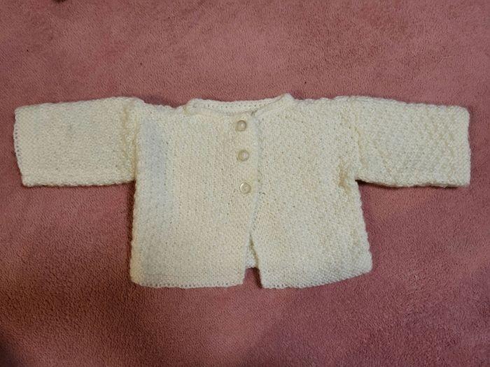 Lot de 3 gilets en laine naissance - photo numéro 3