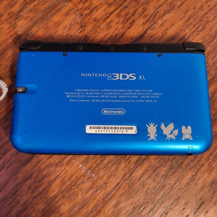 Nitendo 3 Ds XL Edition Pokémon Bleu - photo numéro 3