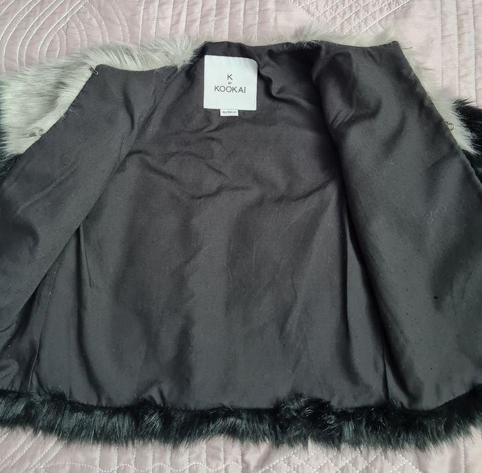 Manteau fille fourrure très bon état 4 ans Kookai - photo numéro 5